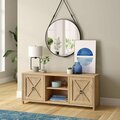 Henn & Hart Granger White Oak TV Stand TV0402